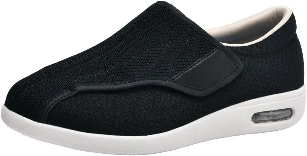 Men's Diabetic Shoes Comfortable Casual Orthopedic Shoes Lightweight Seniors Edema Sneakers Breathable Walking Trainers