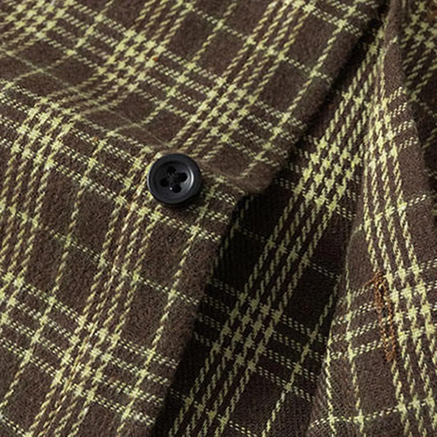 Mens Dress Shirts Long Sleeve Flannel Shirt with Pocket Warm Casual Soft Button Down Plaid Vintage Shirt Plus Size