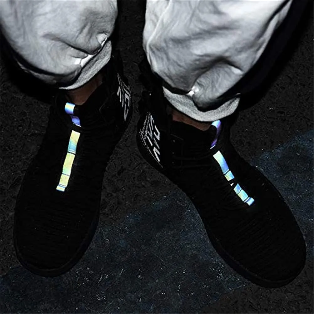 Mens High Top Fashion Sneaker Casual Slip on Walking Shoes for Men