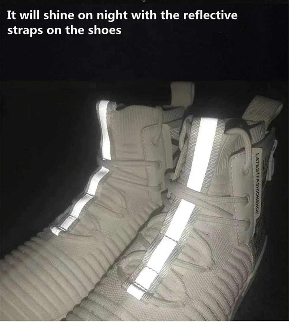 Mens High Top Fashion Sneaker Casual Slip on Walking Shoes for Men