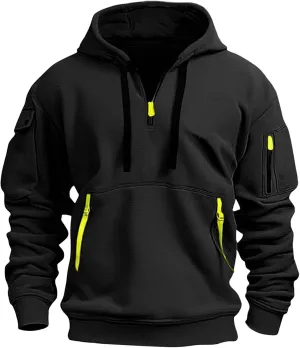 Men's Hoodies Stylish Fall Trendy Long Sleeve Lightweight Drawstring Hoodies Outerwear Fashion Soft Sweatshirt
