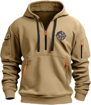 Men's Hoodies Stylish Fall Trendy Long Sleeve Lightweight Drawstring Hoodies Outerwear Fashion Soft Sweatshirt