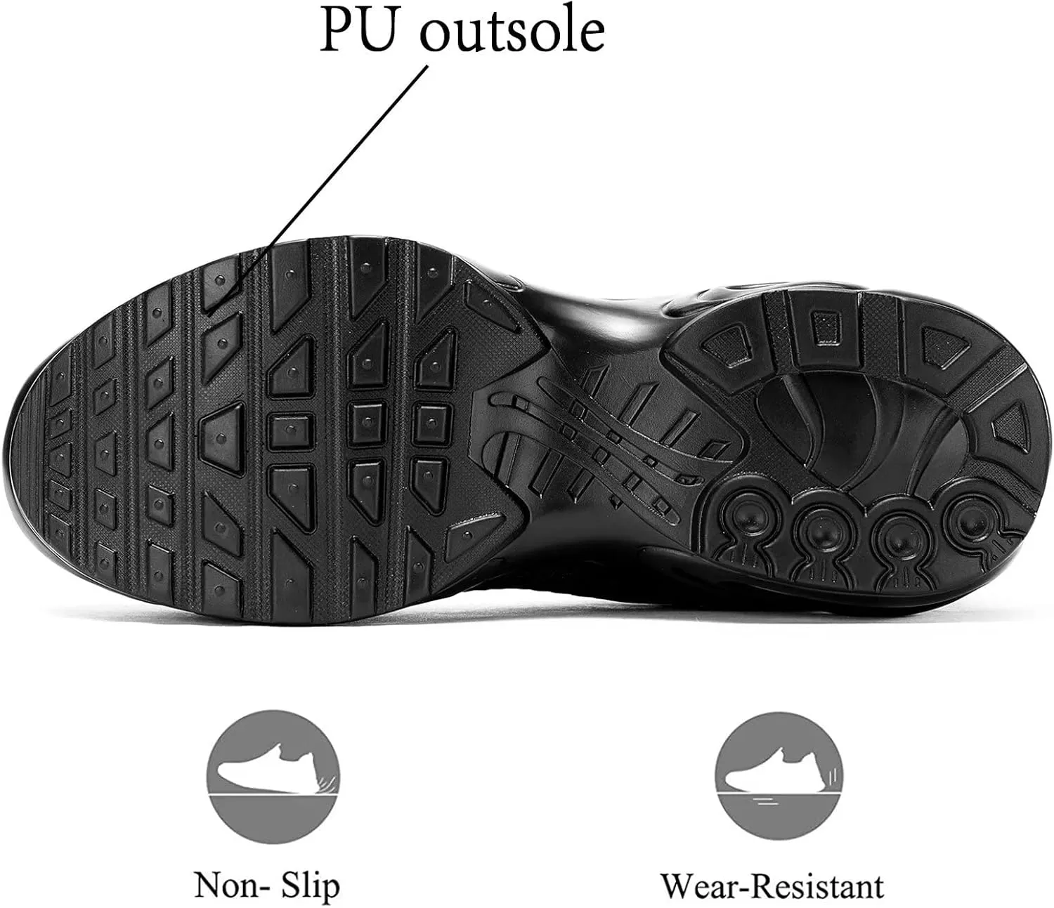 Mens Running Shoes Lightweight Breathable Air Walking Tennis Shoes Comfort Work Fashion Basketball Sneakers Trainers