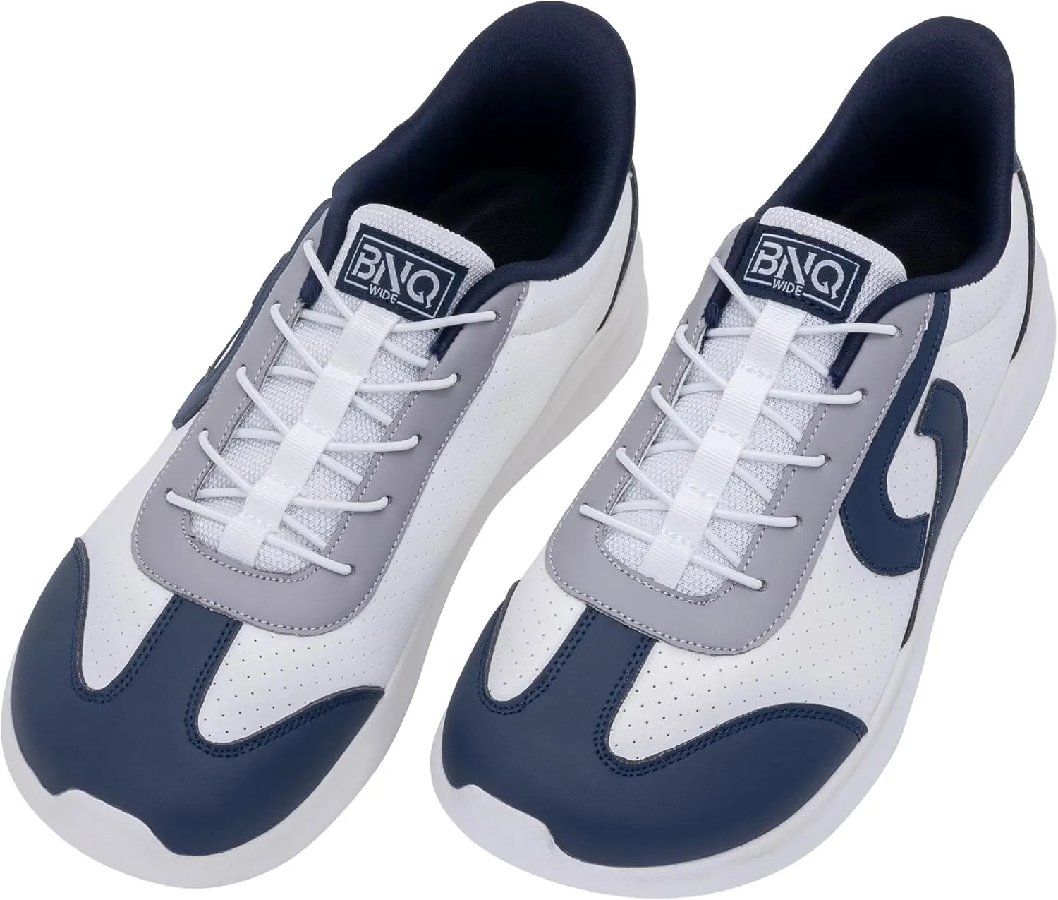 Mens Wide Toe Box Walking Shoes Arch Support Tennis Sneakers Zero Drop Minimalist Casual Shoes Size 7-12