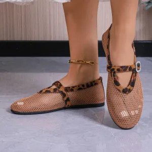 Mila Mesh Ballet Flats