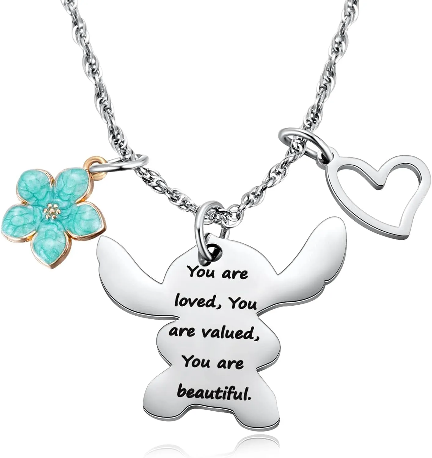 MIXJOY You are My Sunshine Necklace&Greeting Card, Birthday Christmas for Women Niece Daughter Granddaughter