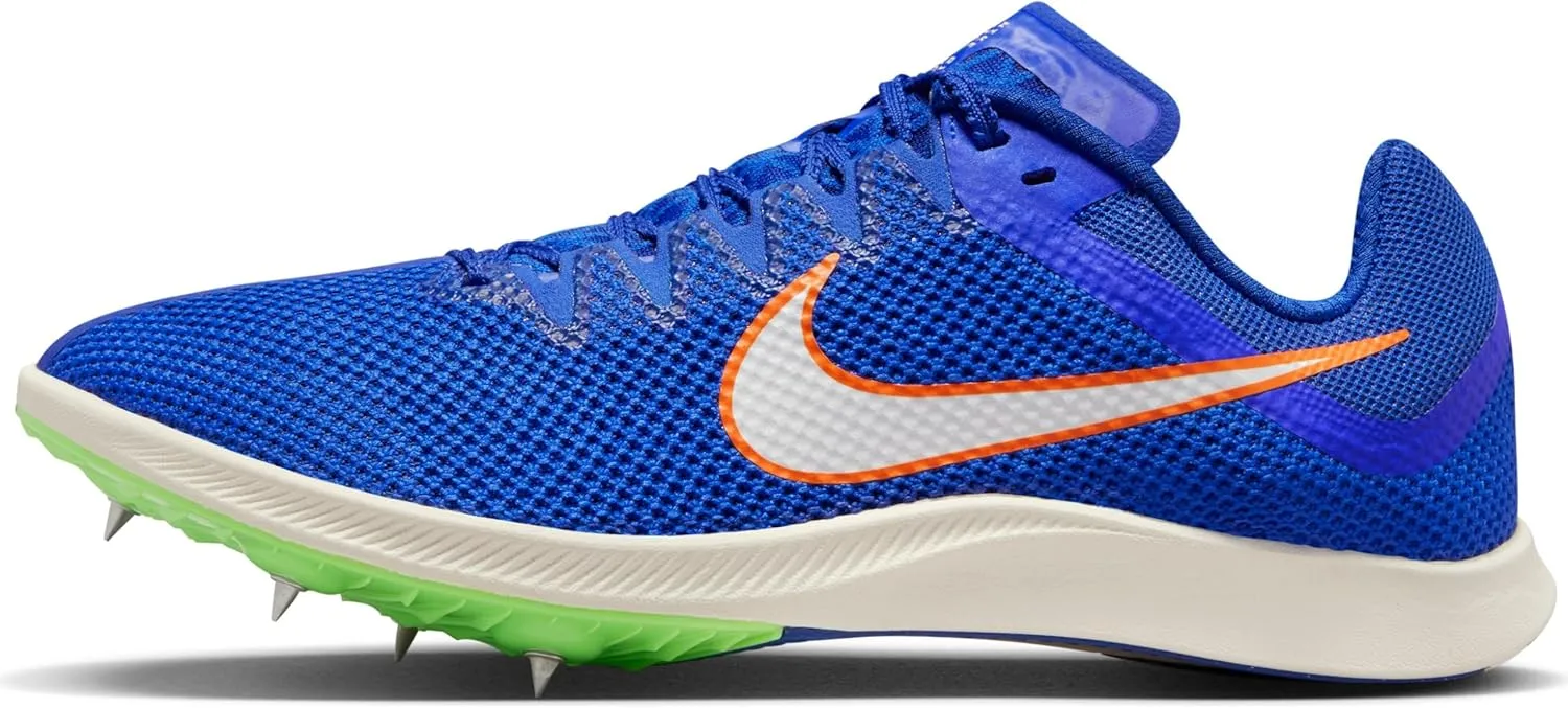 Nike Rival Distance (DC8725-401, Racer Blue/Lime Blast/Safety Orange) Size 12