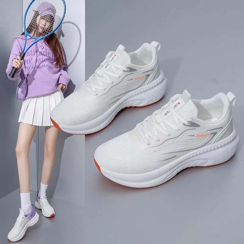 Oltyutc Women's Tennis Running Walking Shoes Breathable Non-Slip Workout Gym Soften Wear Resistant for Sneakers