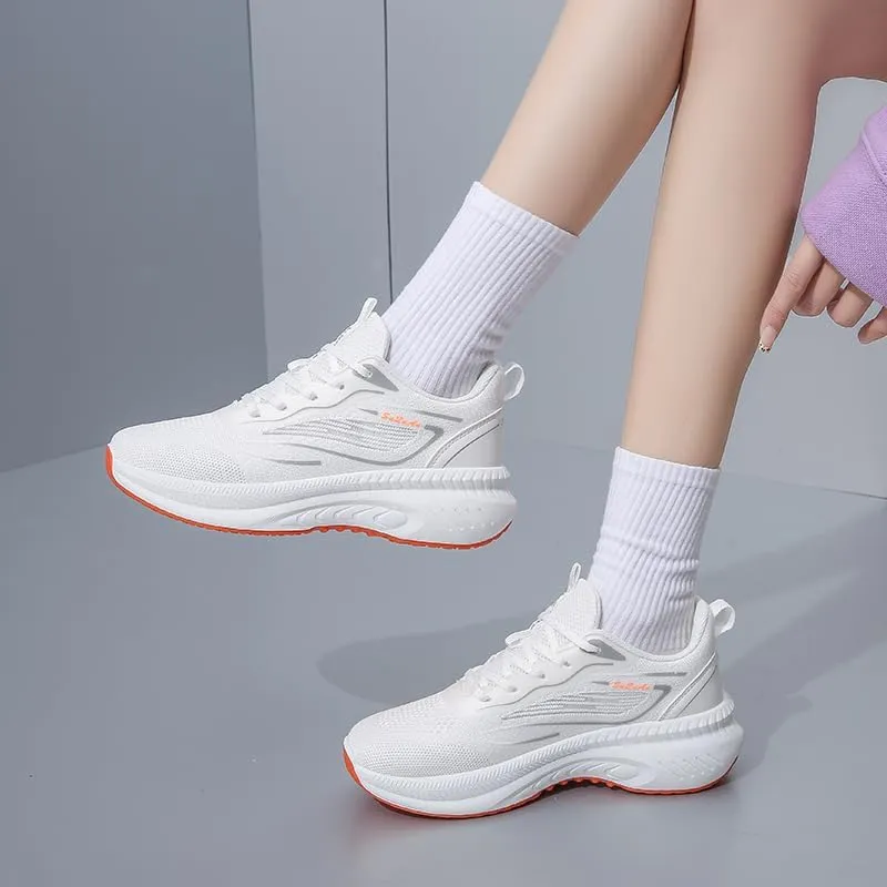 Oltyutc Women's Tennis Running Walking Shoes Breathable Non-Slip Workout Gym Soften Wear Resistant for Sneakers
