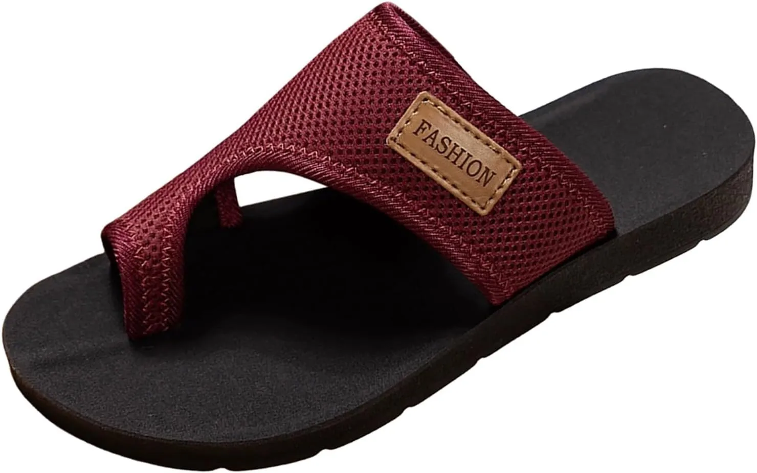 Orthopedic Sandals for Women Beach Slide Sandal Arch Support Flip Flops Comfortable Vacation Thong Sandals