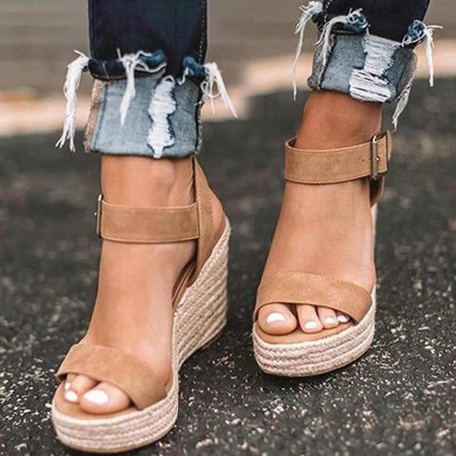 Orthopedic Sandals for Women Comfortable Sandals Arch Support Sandals Orthotic Walking Sandals Women Fashion Wedge Sandals