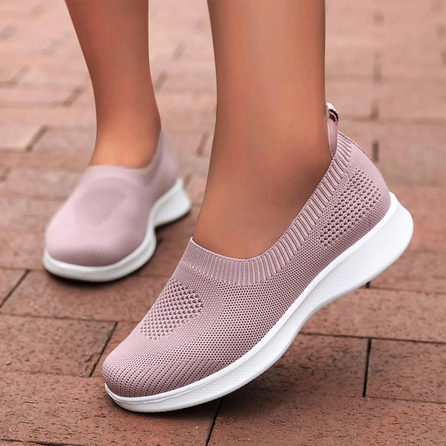 Orthopedic Shoes for Women 2024 New Breathable Sneakers Soft Slip on Walking Shoes Platform Sneakers Running Shoes