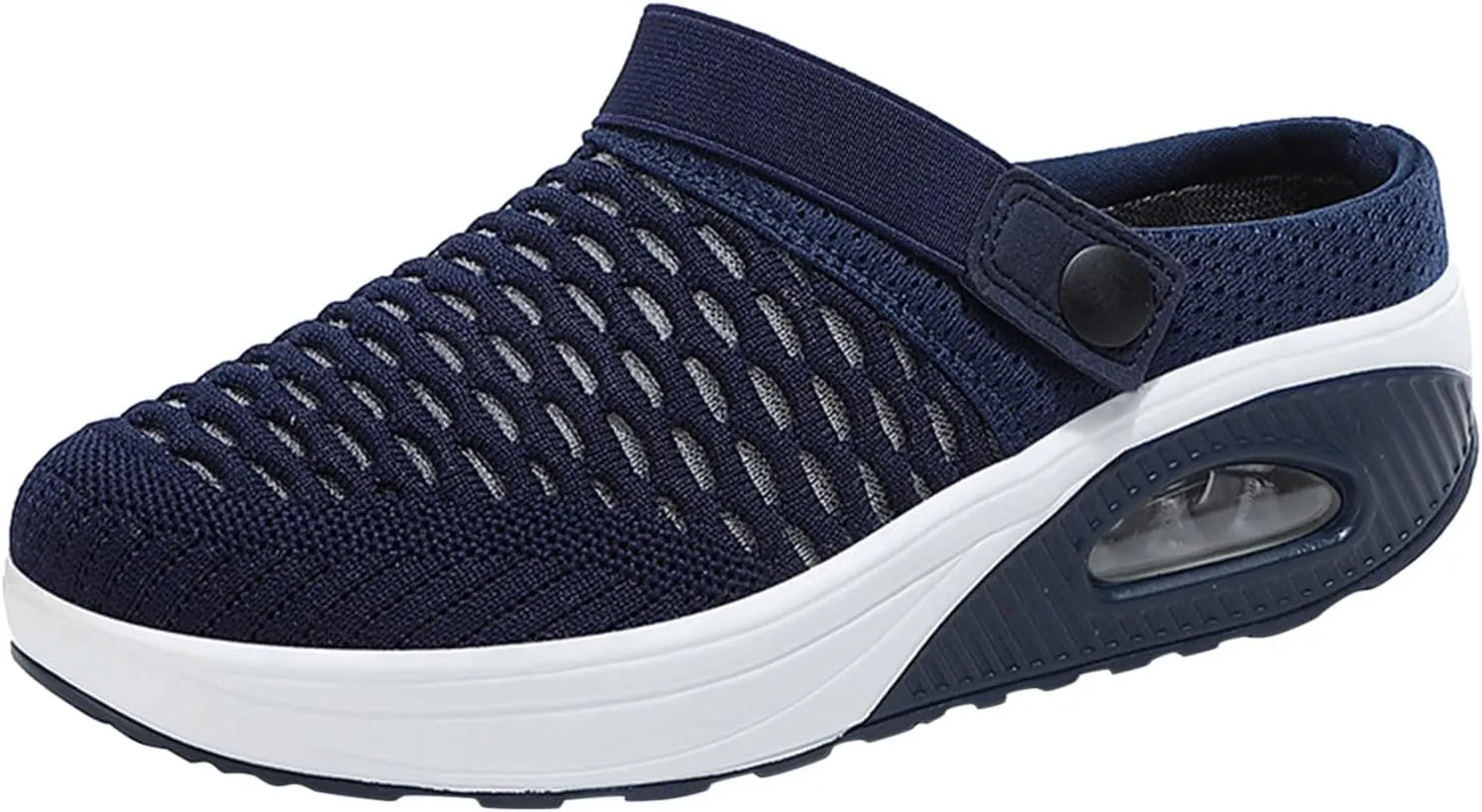 Orthopedic Slippers for Women Lightweight Soft Mules Slip on Walking Shoes 2024 New Mules Clogs Breathable Sneakers Sandals