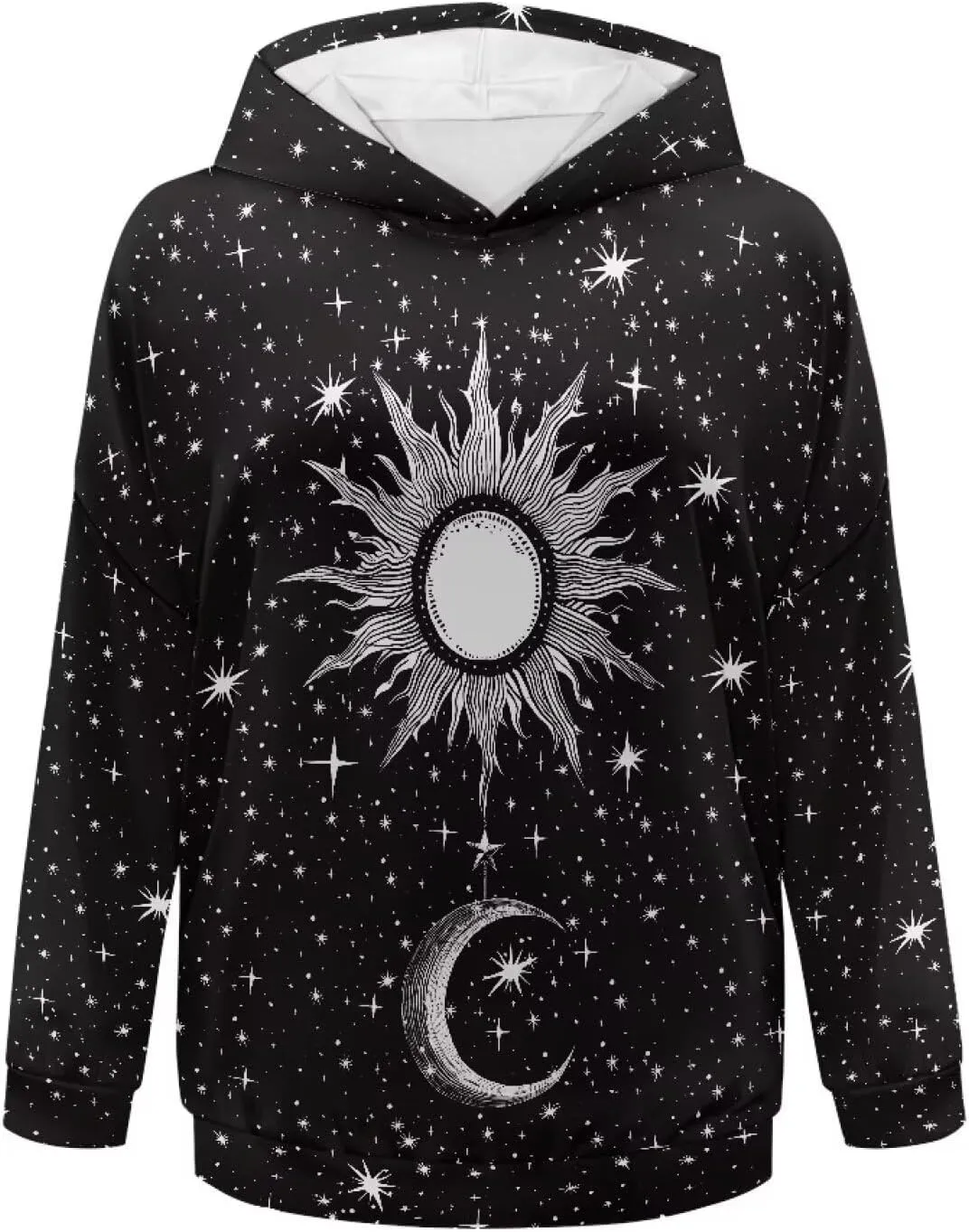 Poceacles Womens Hoodies Oversized Sweatshirts Loose Fit Long Sleeve Hooded Sweaters Pullover Hooded Sweatshirt Preppy Outfit