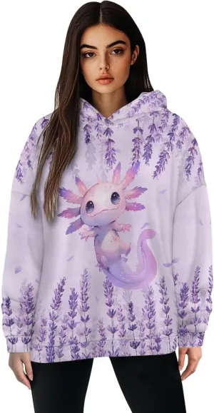 Poceacles Womens Hoodies Oversized Sweatshirts Loose Fit Long Sleeve Hooded Sweaters Pullover Hooded Sweatshirt Preppy Outfit