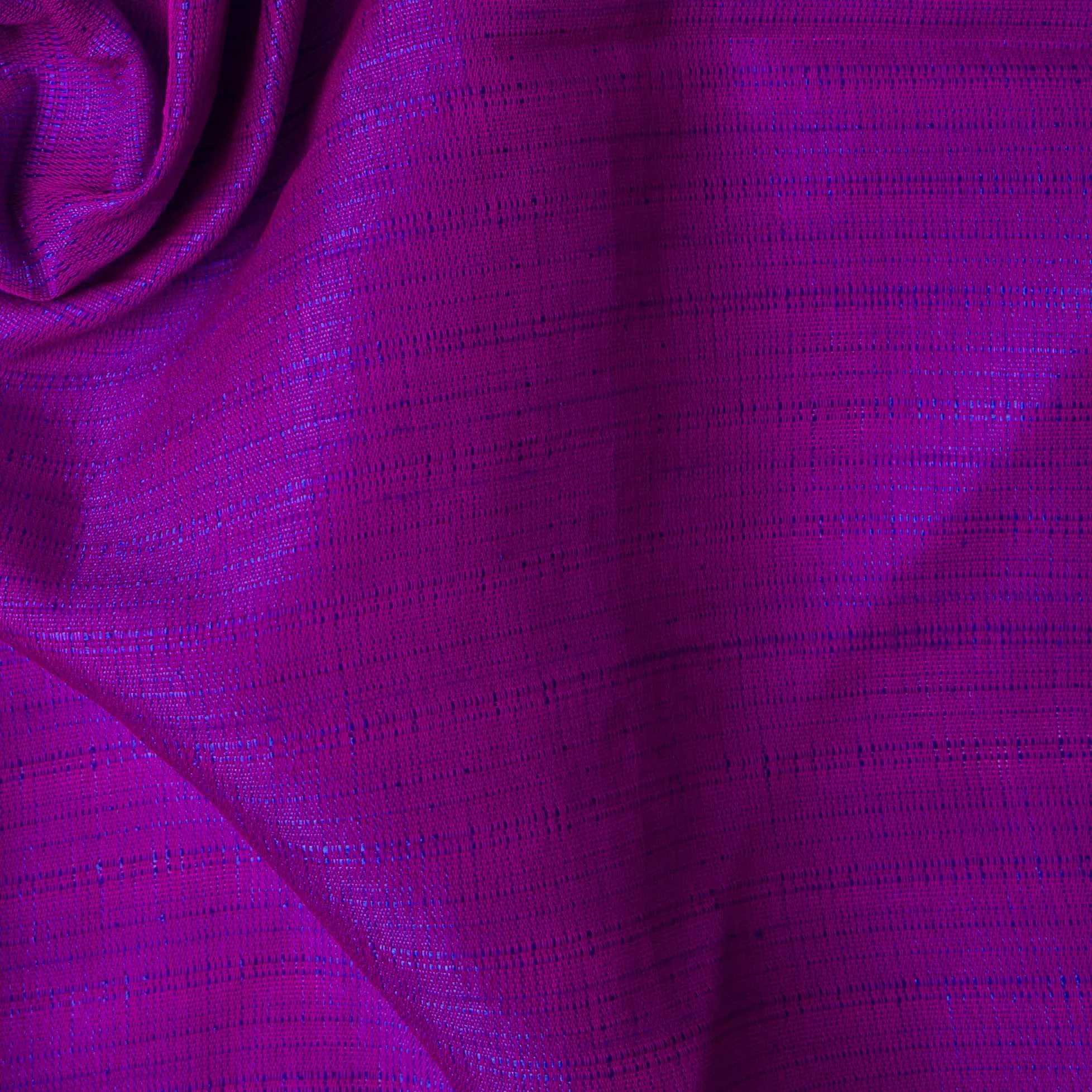 Purple Semi Dupion Cotton Silk Fabric