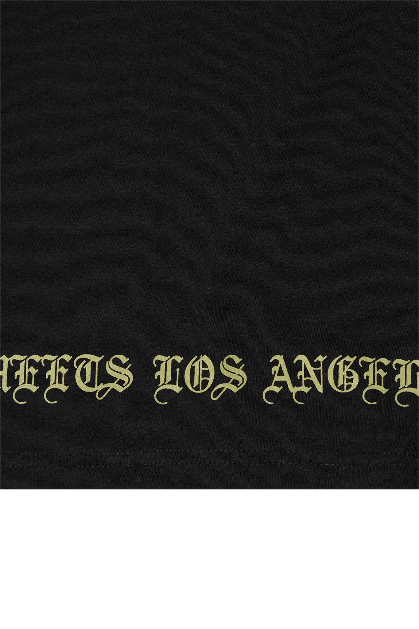 "TAKE NO SHIT, DO NO HARM" TEE IN CAVIAR/OLIVE