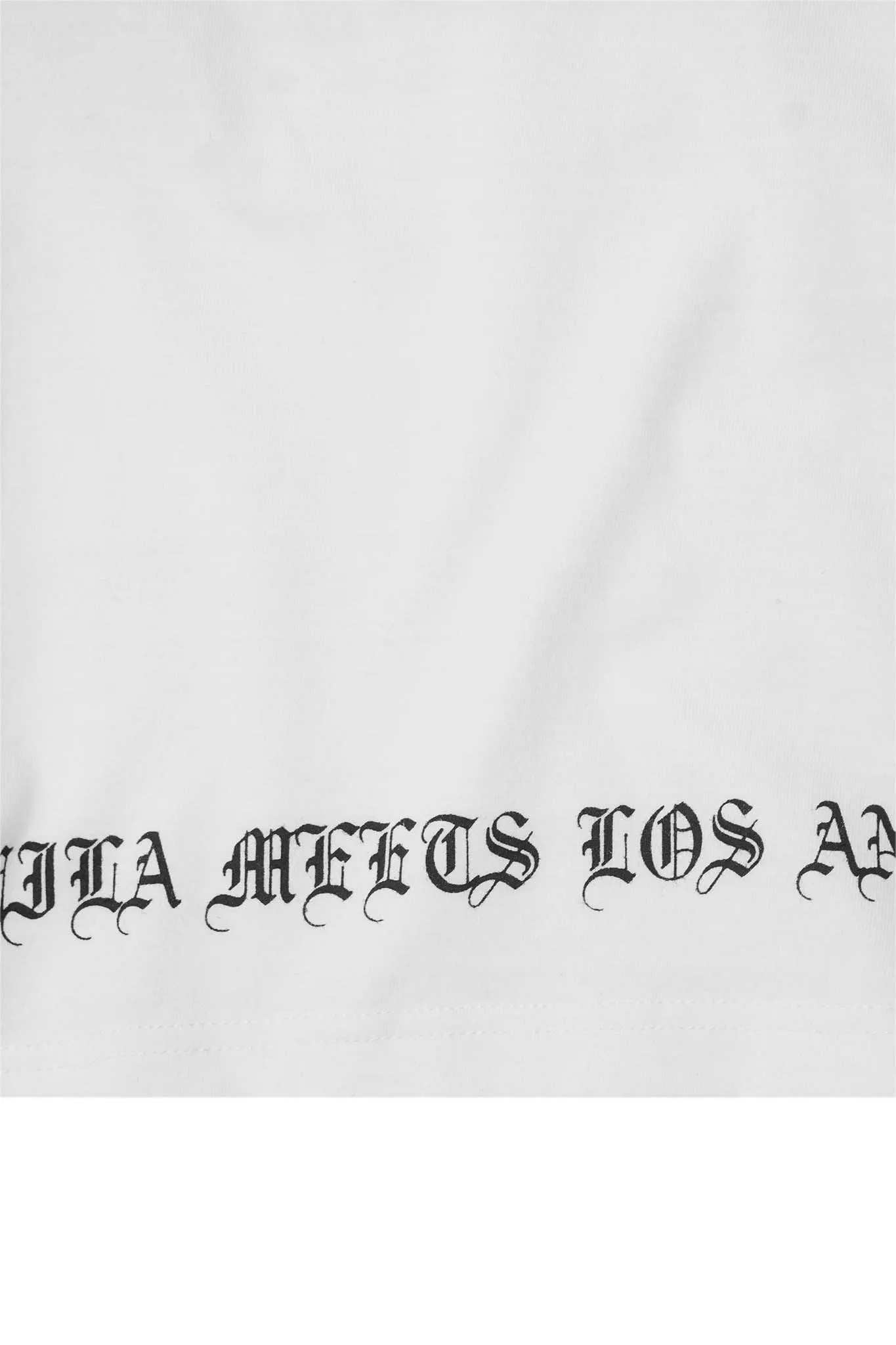 "TAKE NO SHIT, DO NO HARM" TEE IN WHITE