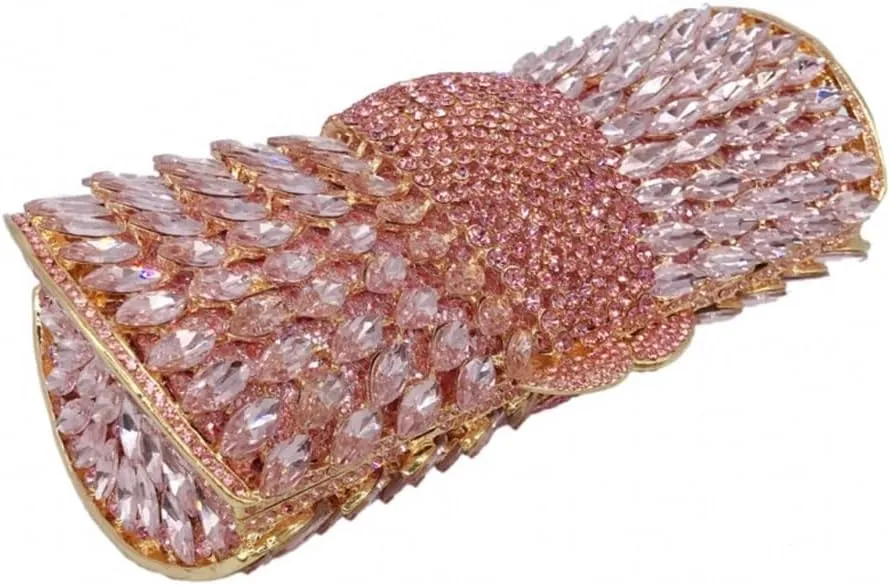 Rhinestone Evening Bag for Women Crystal Diamond Handbag Twinkly Evening Party Banquet Clutch Purse
