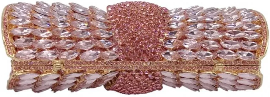 Rhinestone Evening Bag for Women Crystal Diamond Handbag Twinkly Evening Party Banquet Clutch Purse