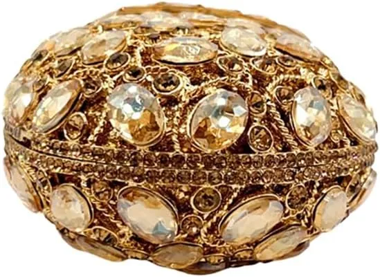 Rhinestone Pillow Evening Bag for Women Shinny Gemstone Clutch Purse Formal Occasion Handbag Wedding Purse