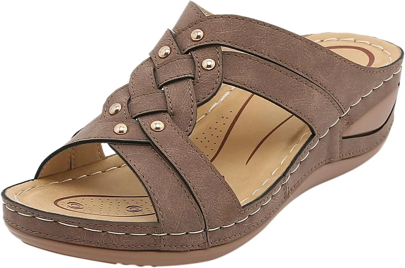 SBGMoSJ Orthopedic Shoes for Women Sandals Orthopedic Shoes Woman Walking Mens Orthopedic Slides Size 13 Womens Extra Wide Orthopedic Walking Shoes Size 11 Extra Wide Wide Feet Heels Womens Flip Flop