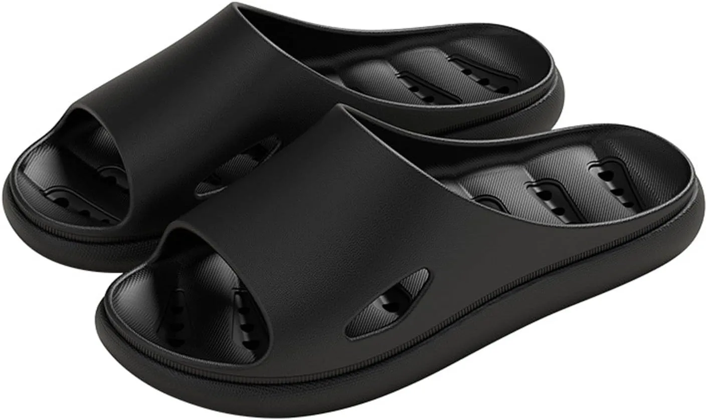 Shower Shoes Shower Slippers for Beach Showers Dorms Outdoor Ultra Comfort Recovery Pillow Slippers Slides