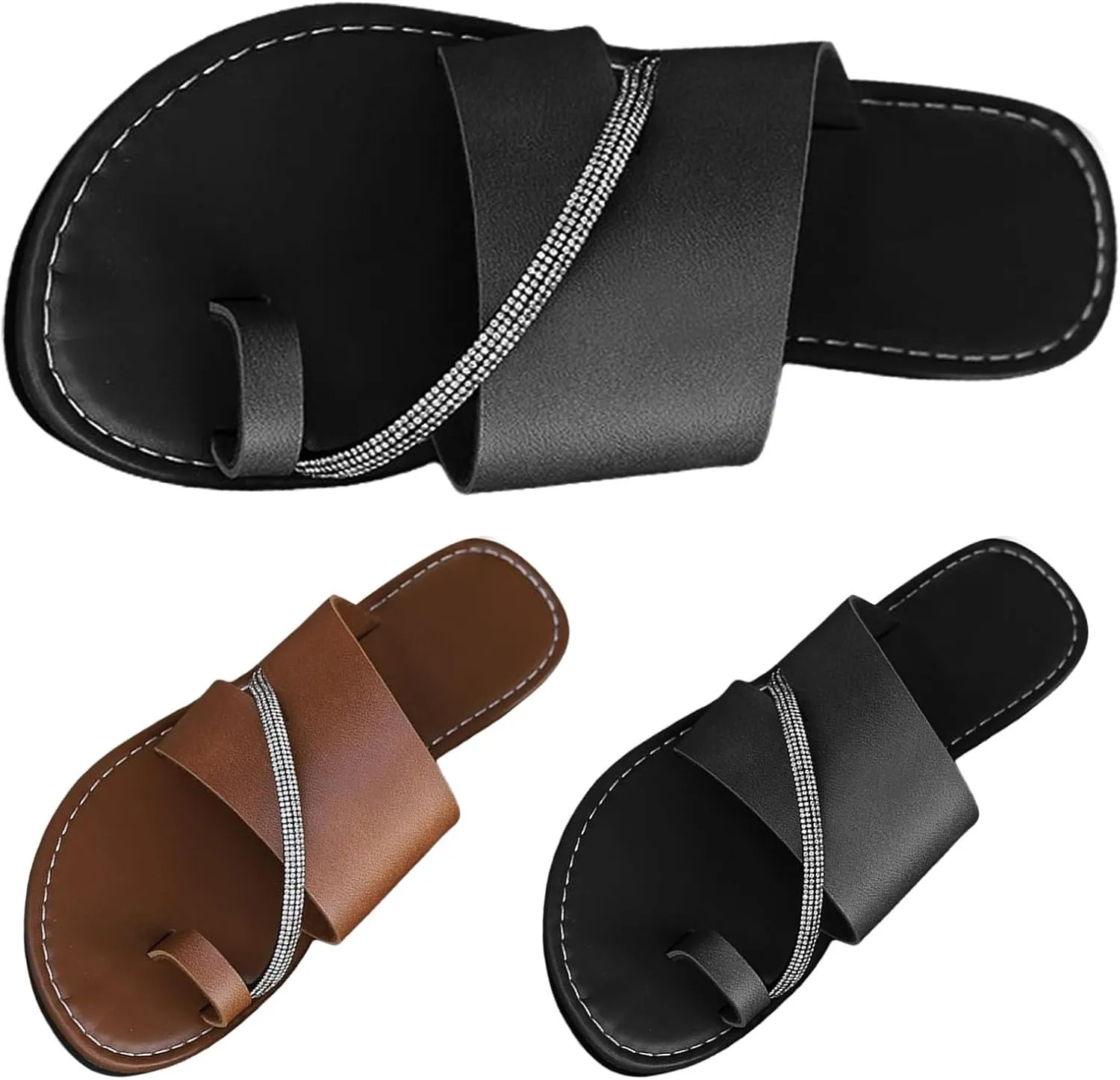 Slip On Recovery Footwear Plantar Fasciitis Flip Flops for Women Yoga Mat Outdoor Walking Beach Ladies