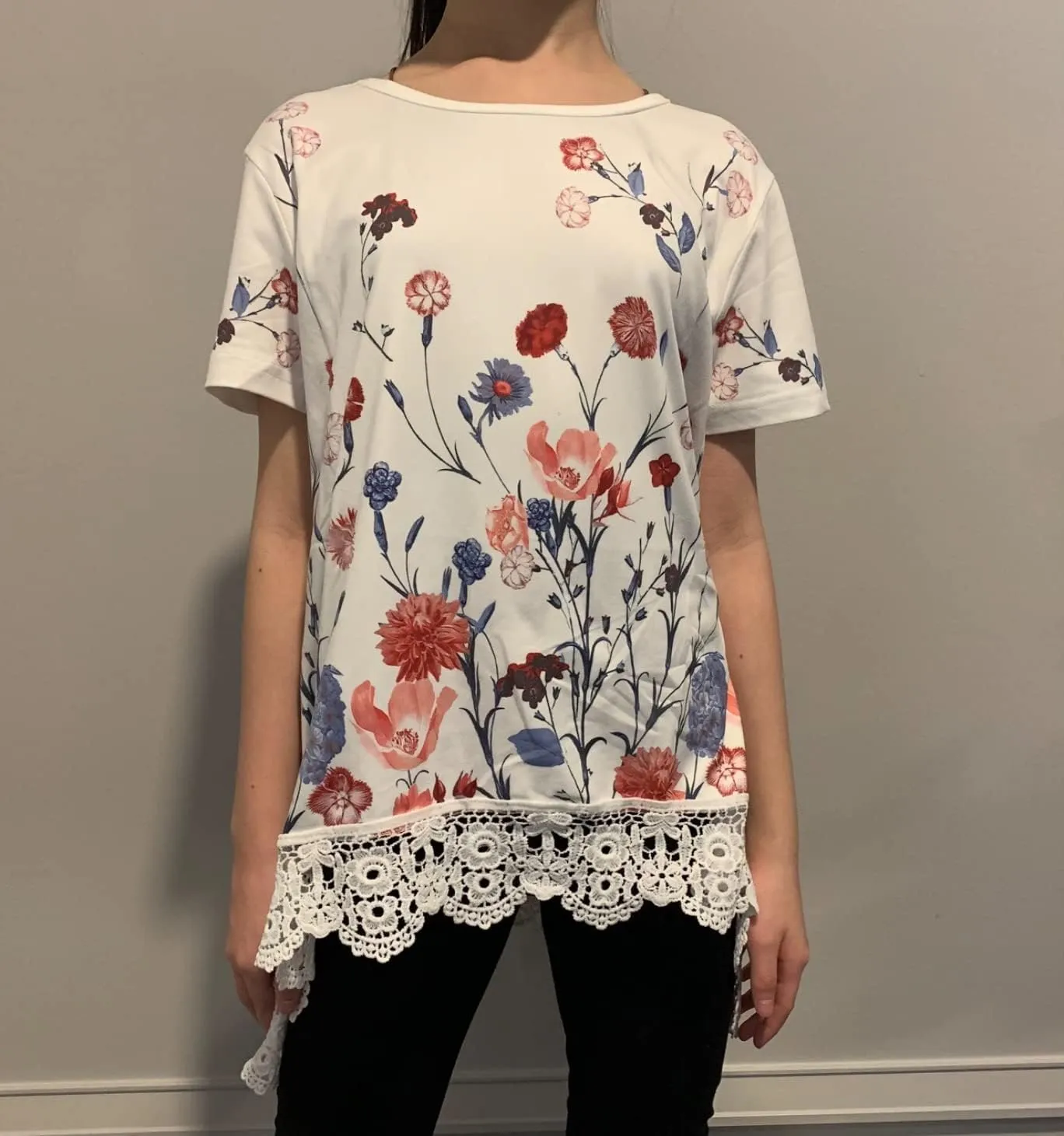 storeofbaby Girls Casual Tunic Tops Short Sleeve Loose Soft Blouse T-Shirt for 4-13 Years