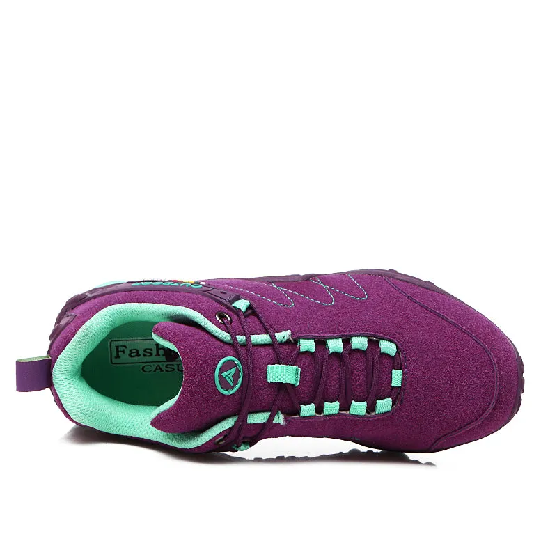 Suede Walking Slip Resistant Casual Comfortable Flat Shoes
