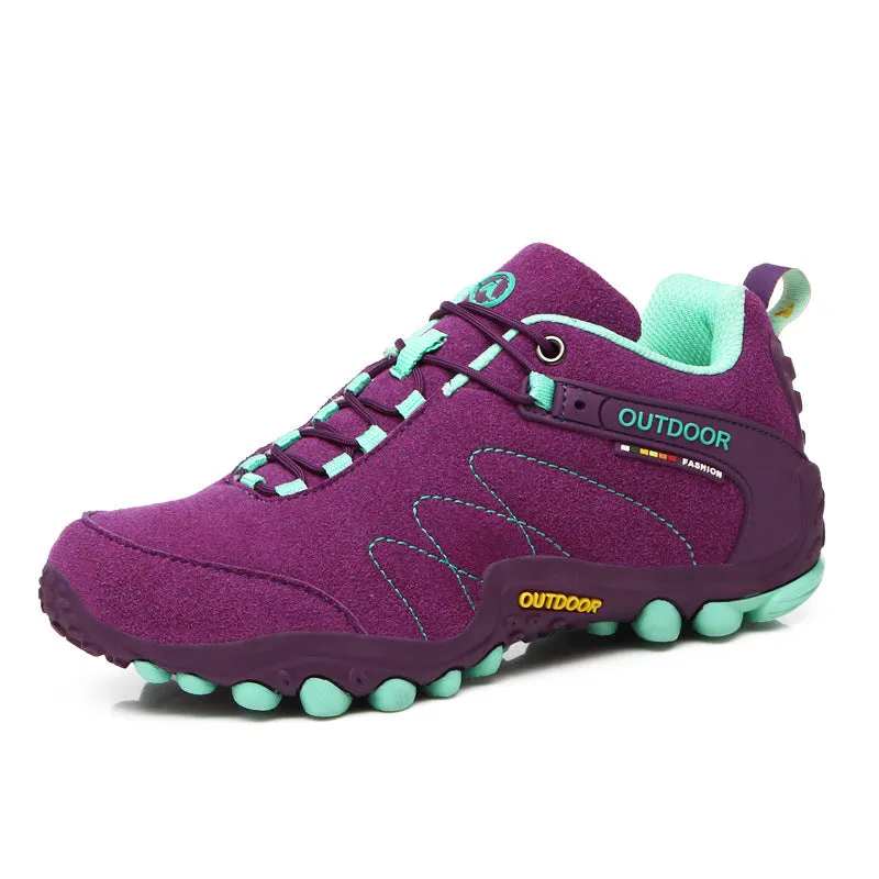 Suede Walking Slip Resistant Casual Comfortable Flat Shoes