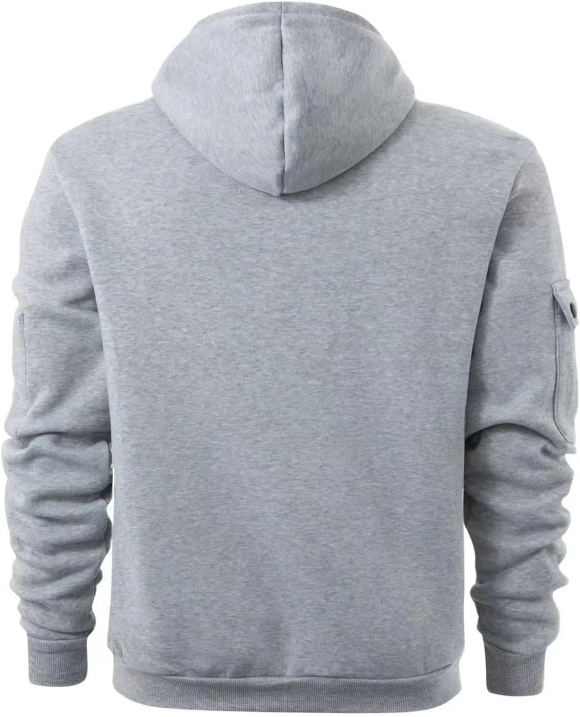 Sweatshirt for Men Zip Comfort Fashion Soft Drawstring Men's Sweatshirts Gym Stylish Sweatshirt with Pockets