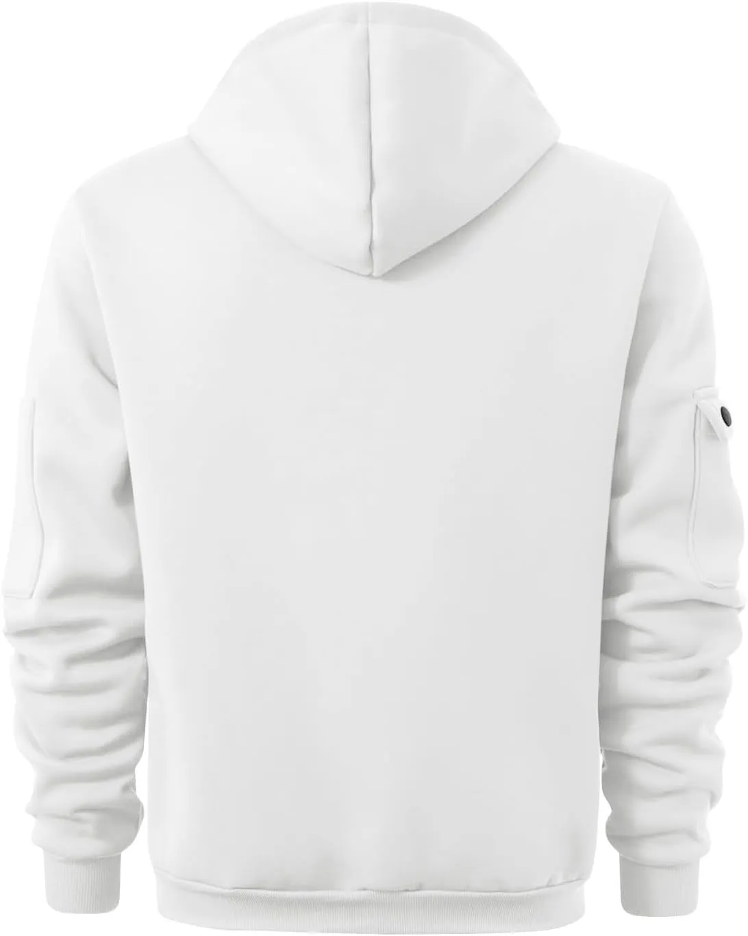 Sweatshirt Men 1/4 Zip Running Athletic Cool Drawstring Hoodies for Men Basic Stylish Sweatshirt with Pockets