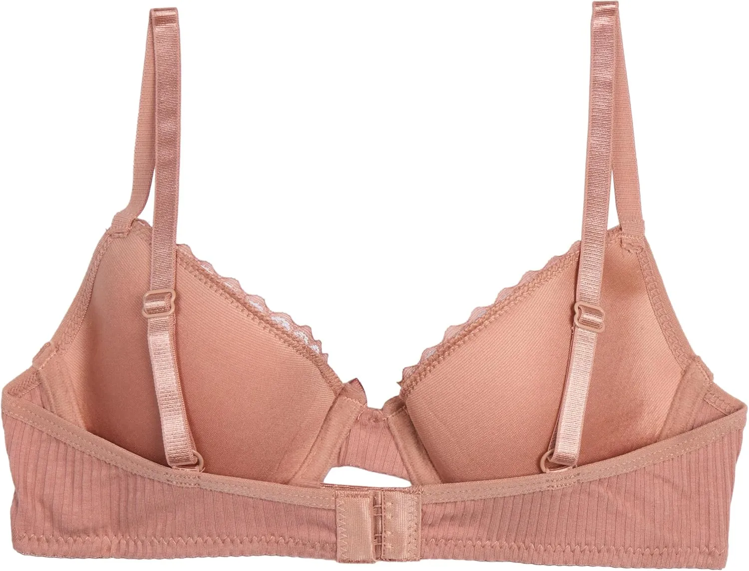 TAHARI Girls' 3-Pack Structured Wire Bras