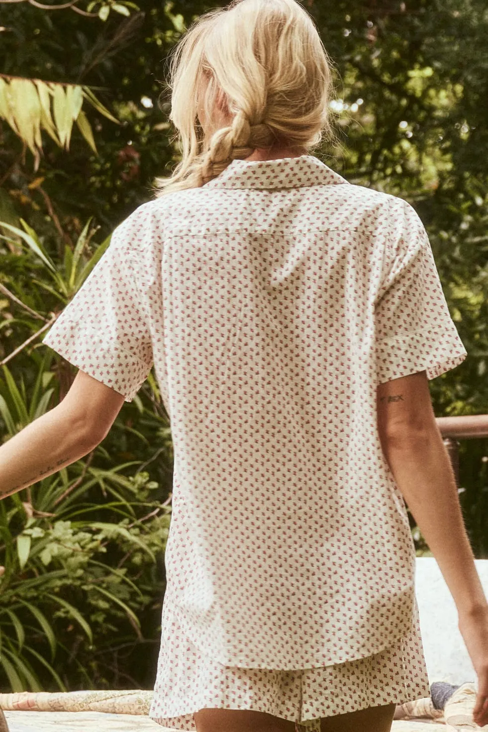 THE SHORT SLEEVE PAJAMA SHIRT