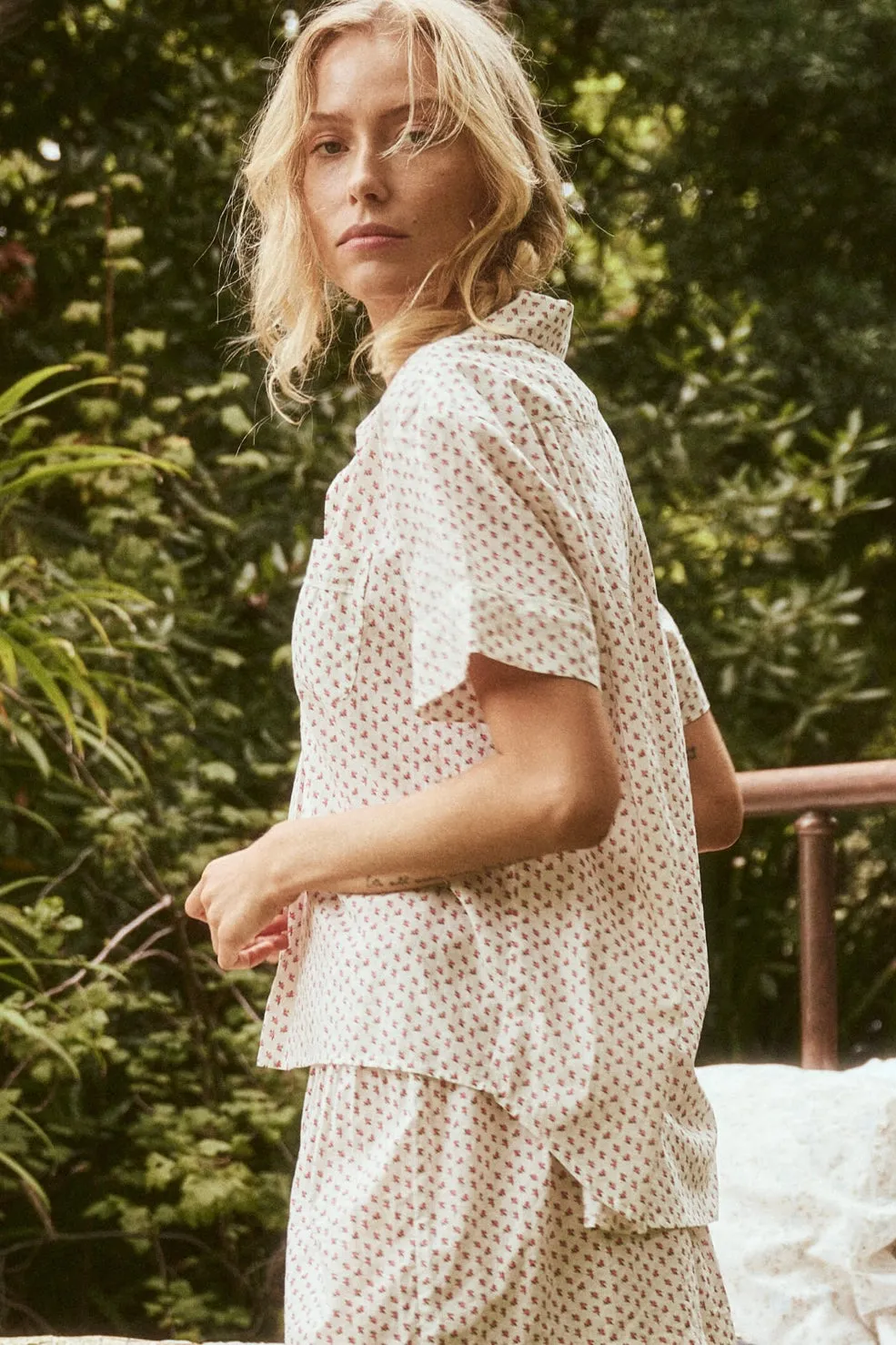 THE SHORT SLEEVE PAJAMA SHIRT