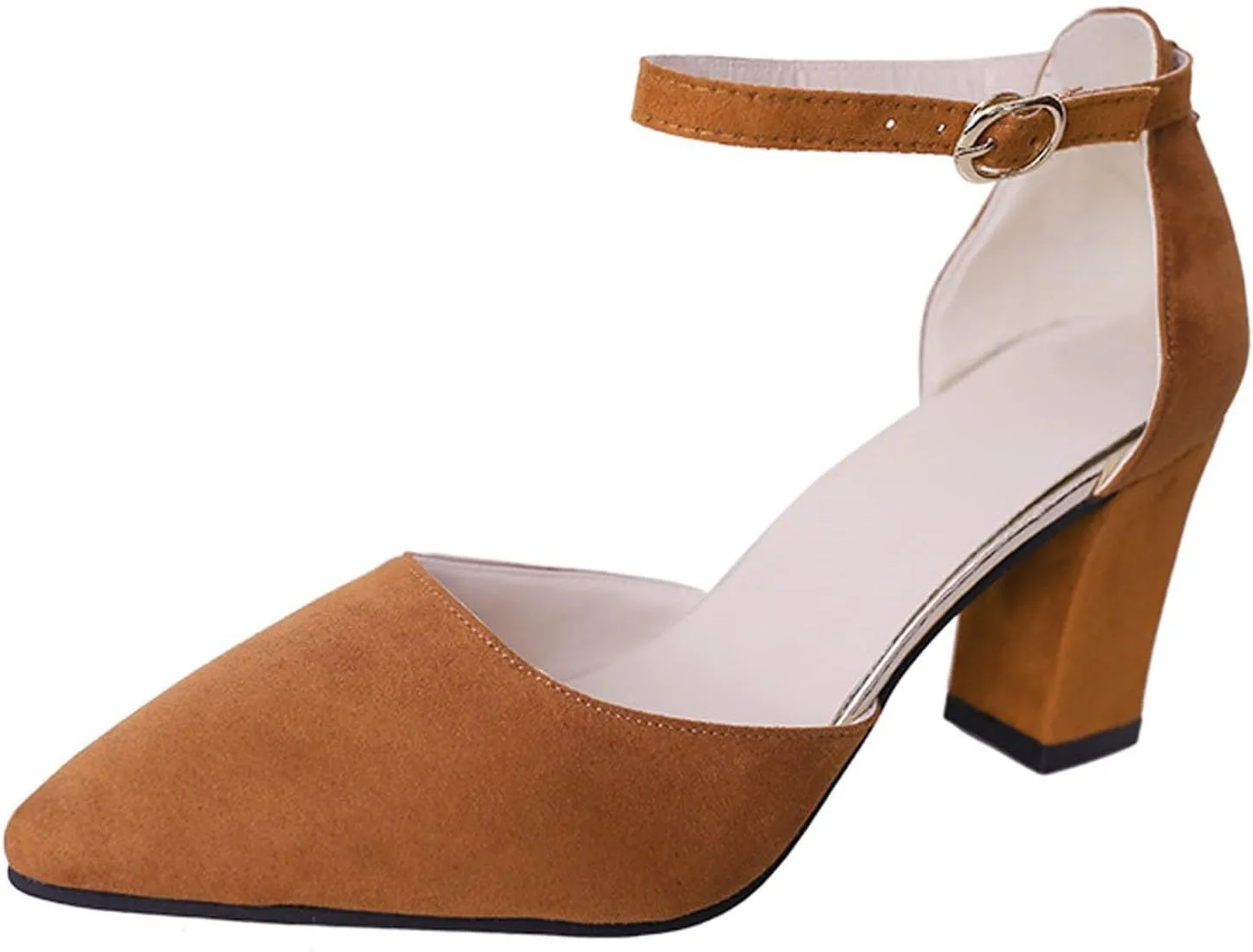 Trendy Women's High Heel Sandals for Casual Work and Date Night Comfortable Closed Toe Backstrap Design Ideal for