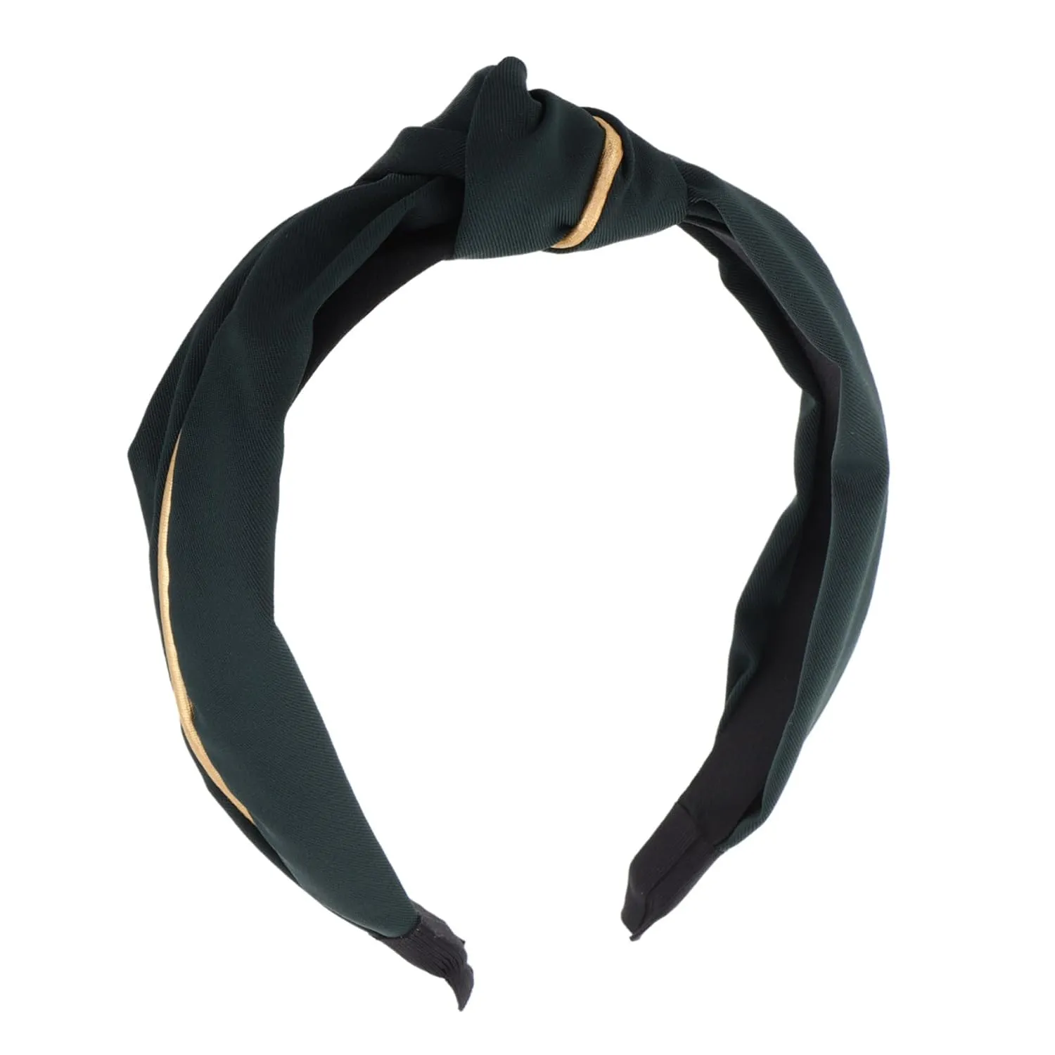 VALICLUD Elegant Wide Brim Headband Women's Knotted Fabric Headband Fashionable Sun Protective Light Comfortable