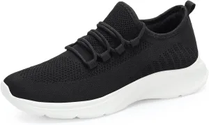 VAMJAM Men's Running Shoes Fashion Sneakers Lightweight Breathable Lace Up Mesh Walking Shoes Workout Casual Sports Shoes