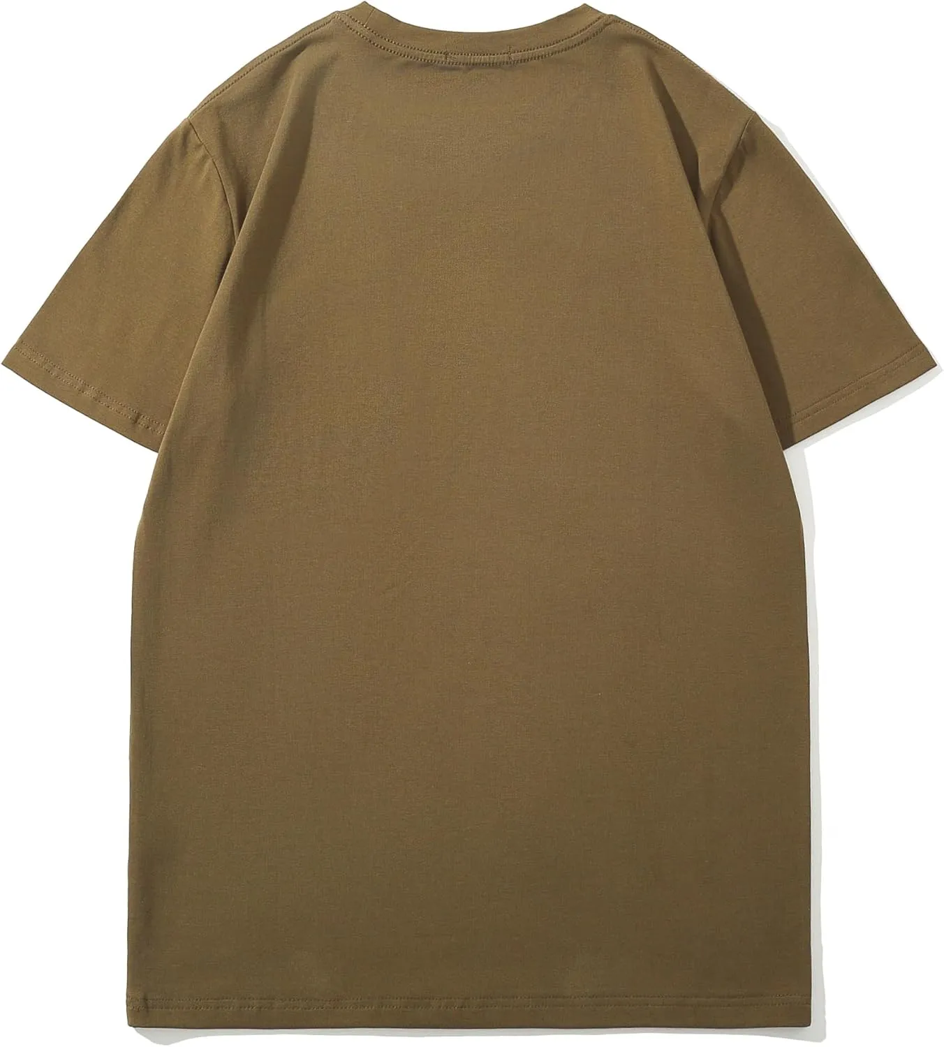 VEIISAR Mens T Shirt - Short Sleeve Crew Neck Soft Fitted Elastic Tees Fresh Classic Tshirts Color 20 