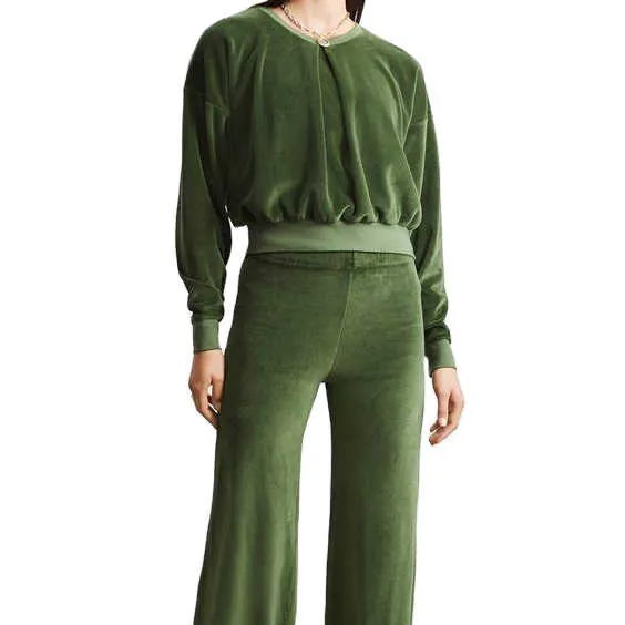 Velvet Custom Pajamas Set Night Suit-طقم بيجامات مخملي