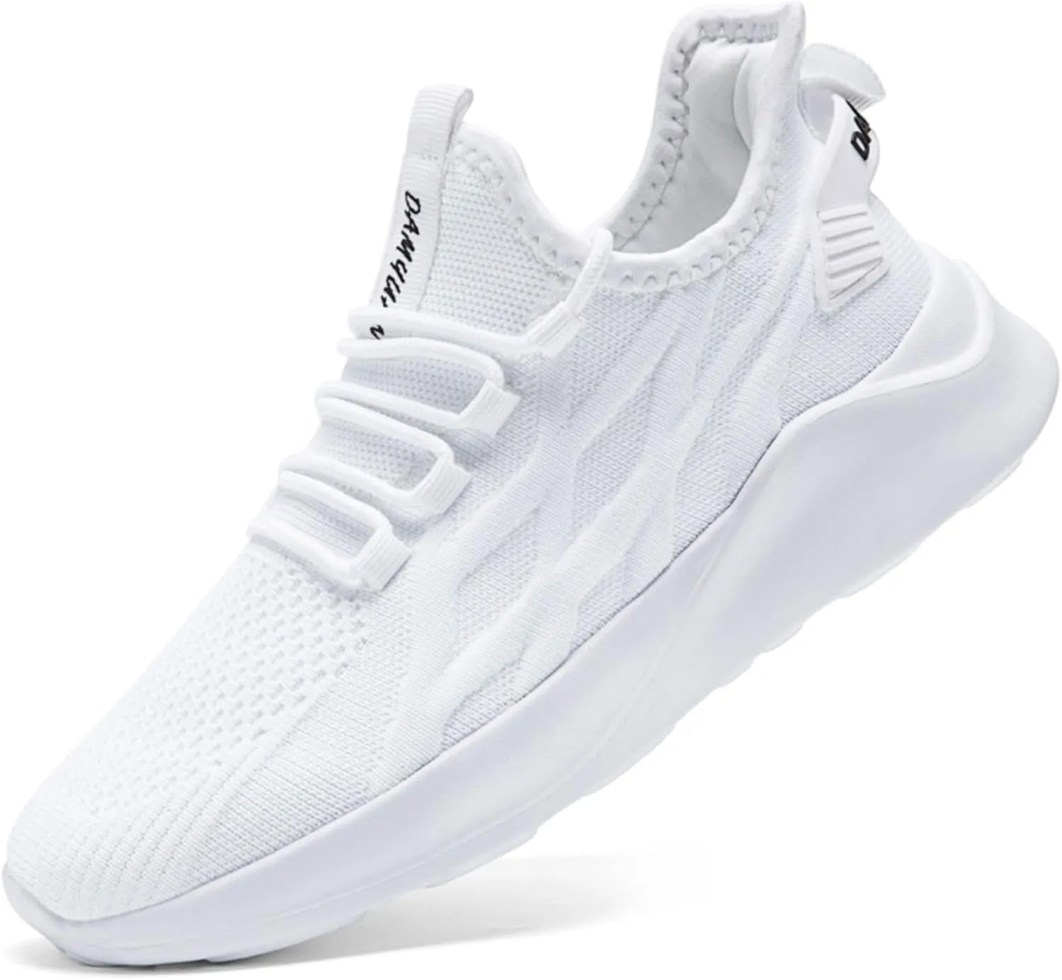 White Sneakers for Women Running Shoes Sneakers Lightweight Sports Workout Cheer Shoes White Womens Size 10