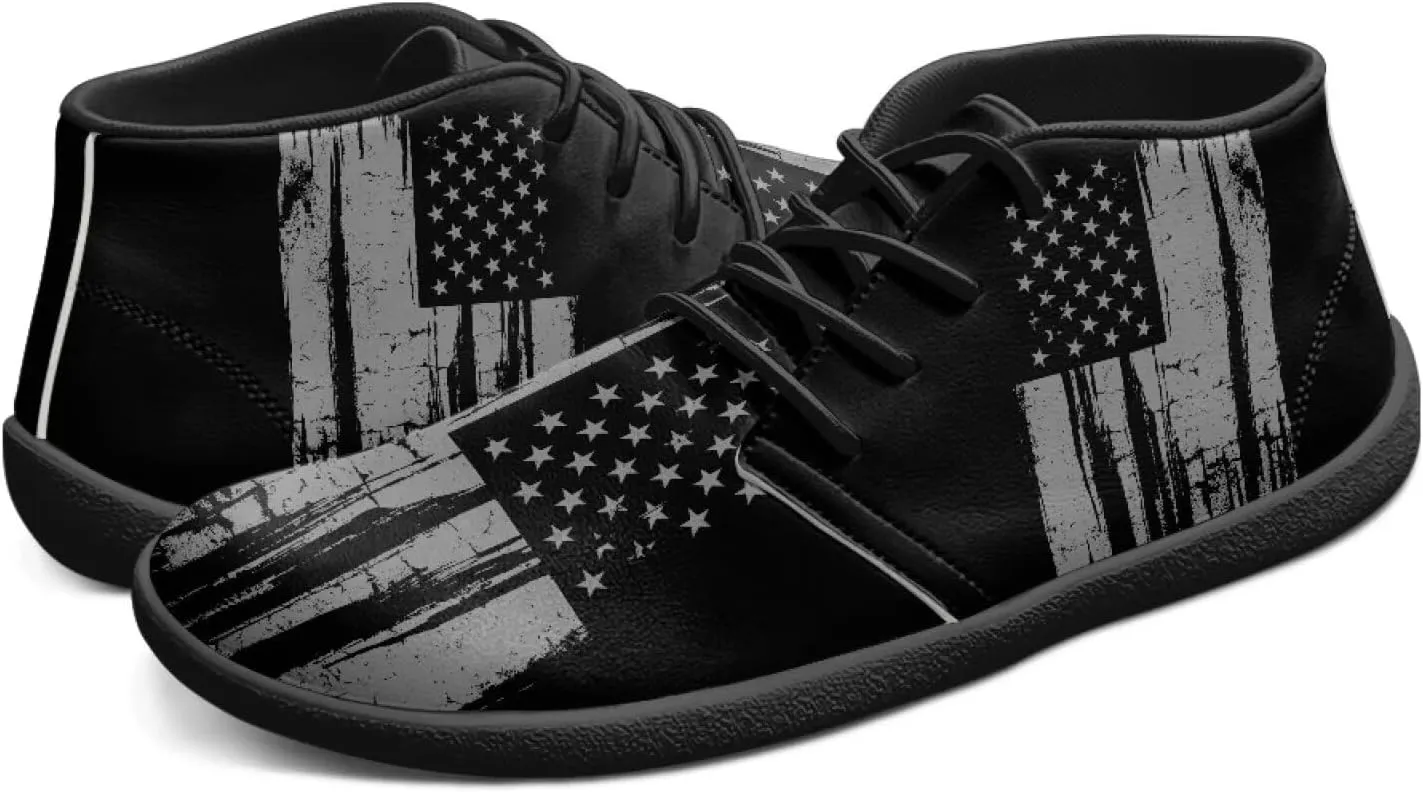 Wide Barefoot Shoes for Mens Low-Top Barefoot Shoes Causal Minimalist Zero Drop Workout Shoes Sneakers Slip On Shoes