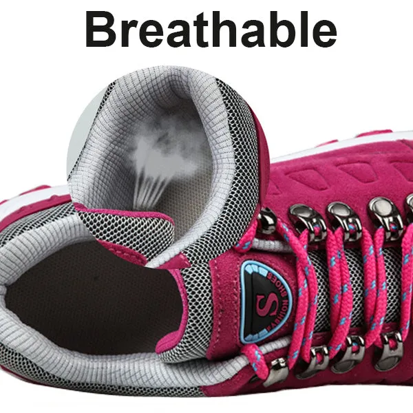 Women Suede Walking Slip Resistant Casual Comfortable Shoes