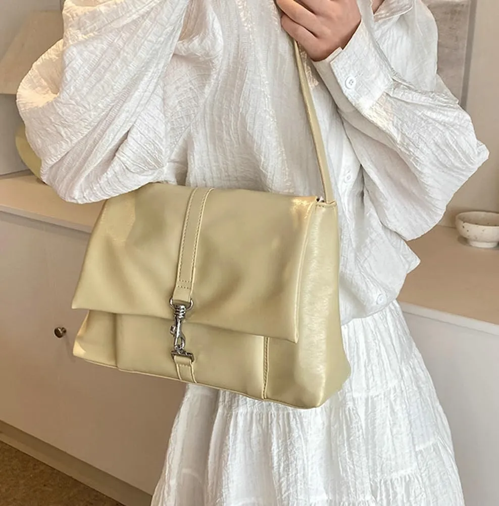 Women Vegan Leather Shoulder Bag Fashion Hobo Bags Crossbody Slouchy Tote Bag Handbag Purse