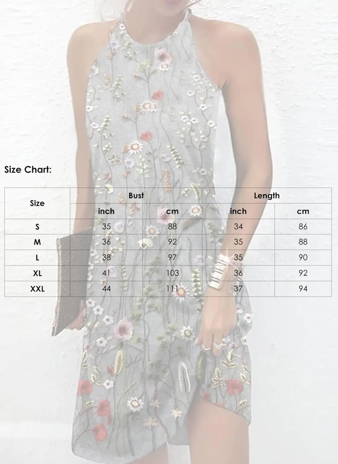 Women's 2025 Summer Dresses Sophisticated Halter Sleeveless Dress Casual Floral Print A Line Mini Dress