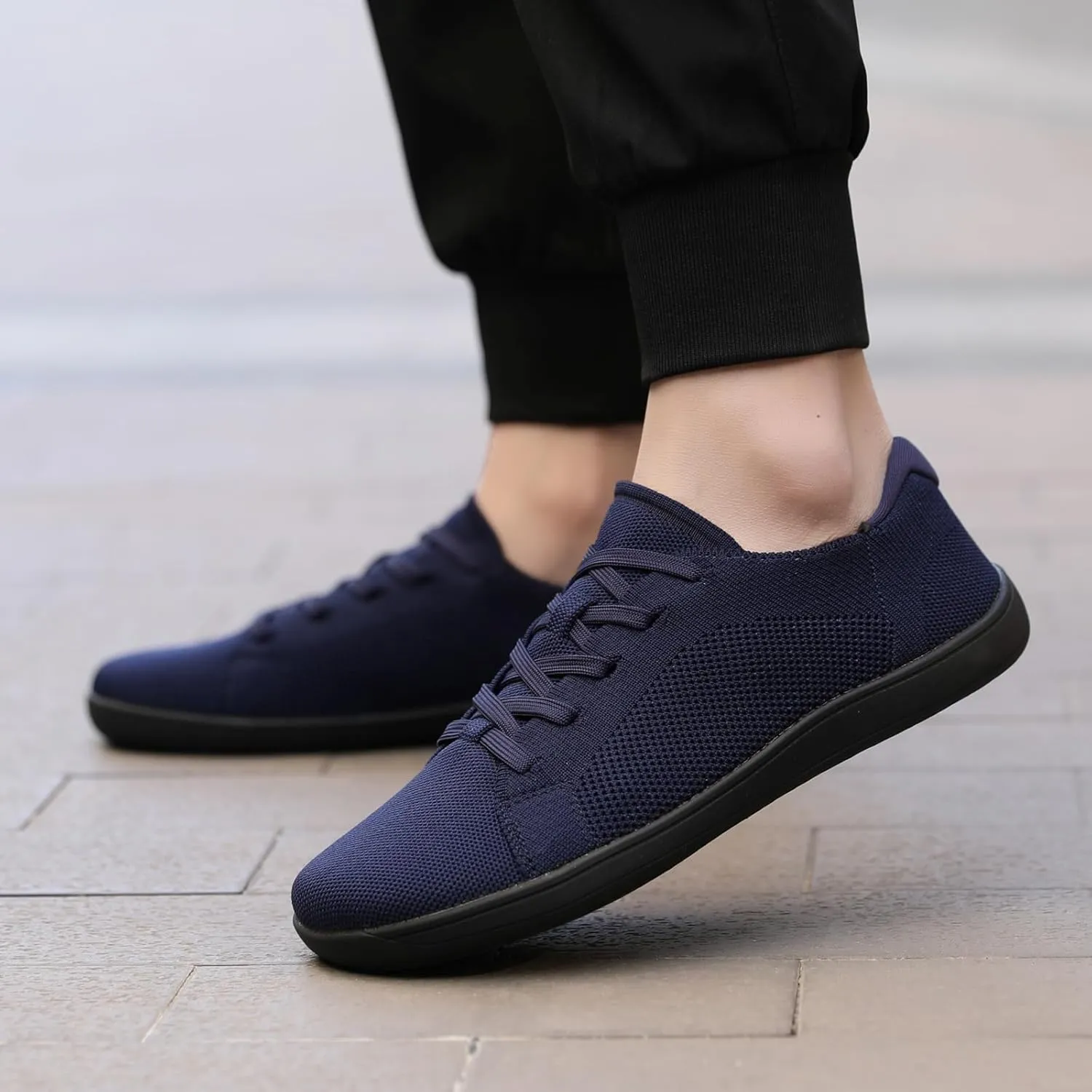 Women's Fashion Sneakers Wide Toe Box Barefoot Shoes Mesh Breathable Slip on Athletic Hiking Sports Shoes Casual Minimalist Summer Walking Sneakers