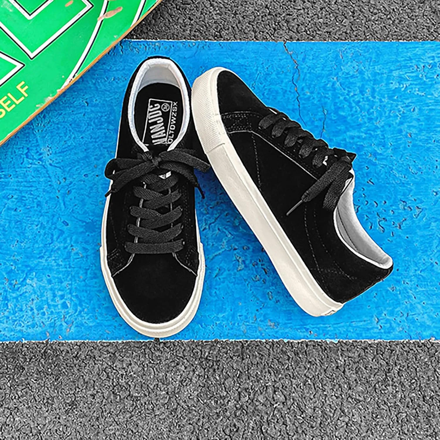 YIBLBOX Canvas Shoes for Women Fashion Sneakers Casual Tennis Shoes Classic Walking Shoes